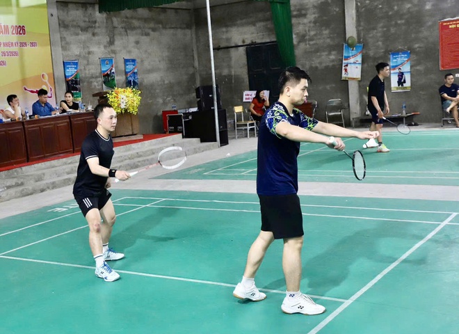 Sôi nổi Giải cầu lông Xã Hồng Vân mở rộng năm 2026 - Ảnh 2.