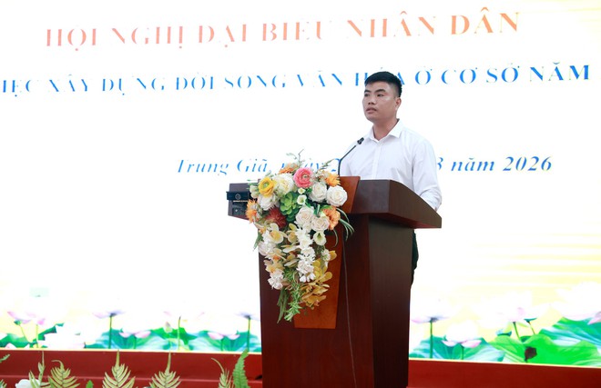 ỦY BAN NHÂN DÂN - ỦY BAN MTTQ VIỆT NAM XÃ TRUNG GIÃ TỔ CHỨC HỘI NGHỊ ĐẠI BIỂU NHÂN DÂN BÀN VIỆC XÂY DỰNG ĐỜI SỐNG VĂN HÓA Ở CƠ SỞ NĂM 2026- Ảnh 2.