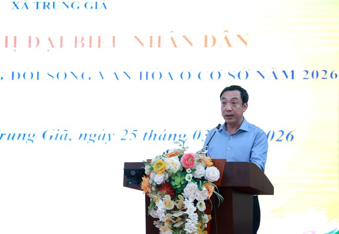 ỦY BAN NHÂN DÂN - ỦY BAN MTTQ VIỆT NAM XÃ TRUNG GIÃ TỔ CHỨC HỘI NGHỊ ĐẠI BIỂU NHÂN DÂN BÀN VIỆC XÂY DỰNG ĐỜI SỐNG VĂN HÓA Ở CƠ SỞ NĂM 2026- Ảnh 13.