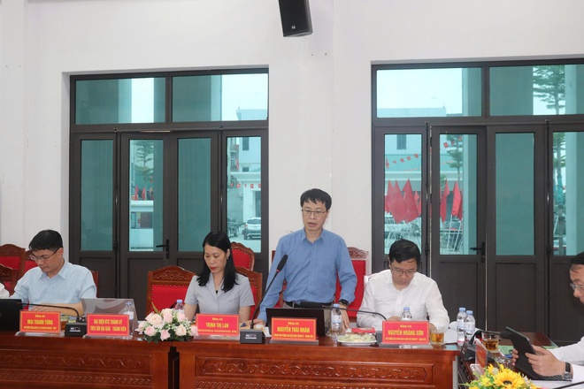 Đoàn kiểm tra số 08 của Thành uỷ Hà Nội làm việc với Đảng uỷ xã Bình Minh- Ảnh 3.