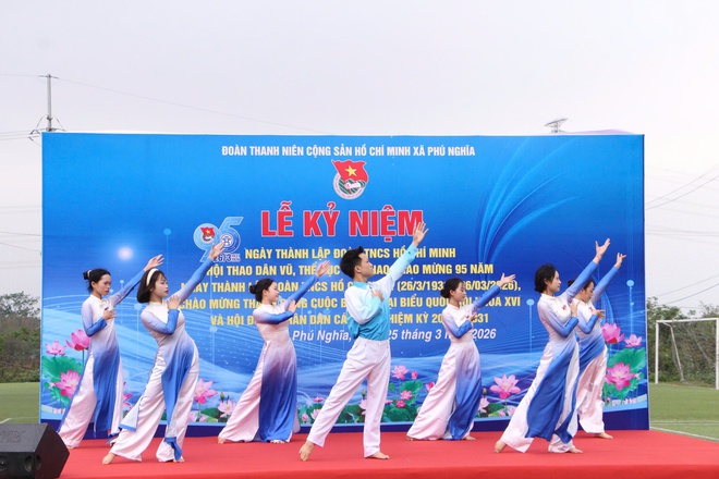 Phú Nghĩa: Sôi nổi Lễ kỷ niệm 95 năm ngày thành lập Đoàn TNCS Hồ Chí Minh- Ảnh 10.