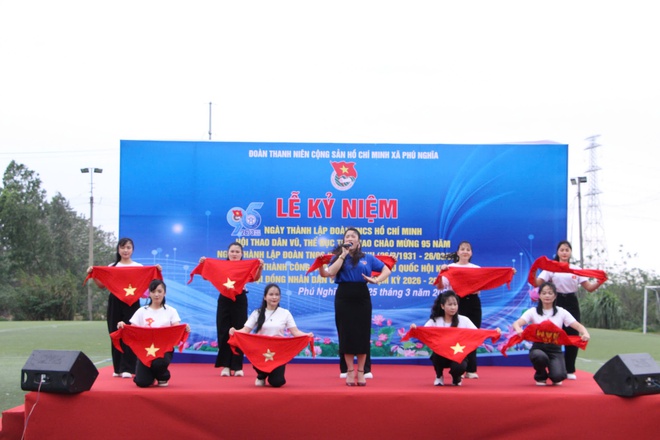 Phú Nghĩa: Sôi nổi Lễ kỷ niệm 95 năm ngày thành lập Đoàn TNCS Hồ Chí Minh- Ảnh 7.