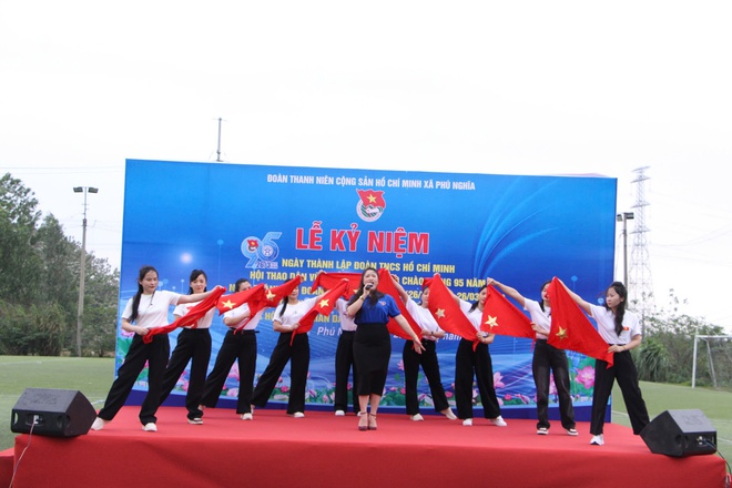 Phú Nghĩa: Sôi nổi Lễ kỷ niệm 95 năm ngày thành lập Đoàn TNCS Hồ Chí Minh- Ảnh 8.