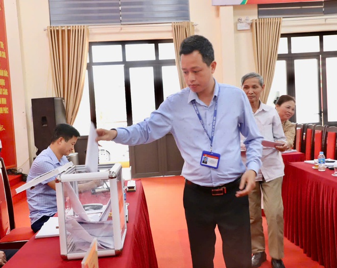 Đảng ủy xã Hồng Vân tổ chức hội nghị thực hiện quy trình công tác cán bộ - Ảnh 7.