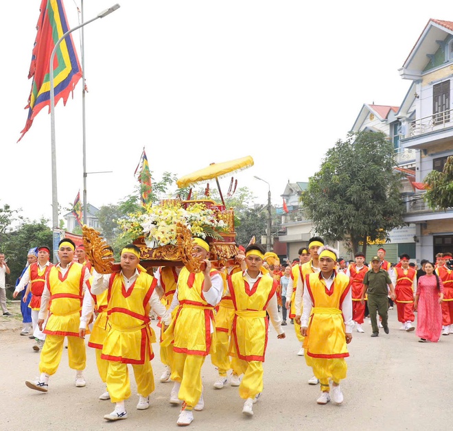 Lễ hội truyền thống Làng Xâm Động, xã Hồng Vân, thành phố Hà Nội - Ảnh 6.