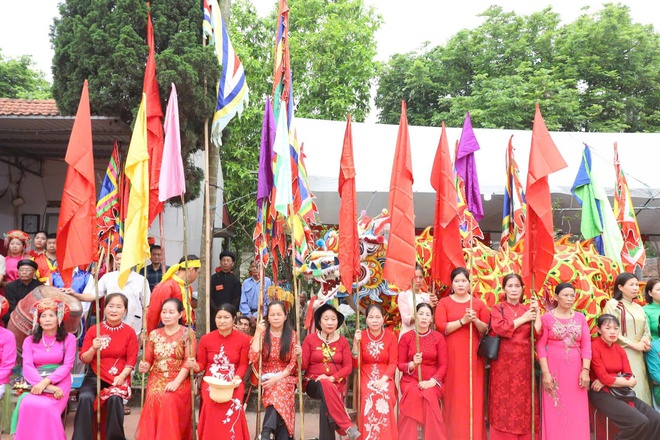 Lễ hội truyền thống Làng Xâm Động, xã Hồng Vân, thành phố Hà Nội - Ảnh 3.