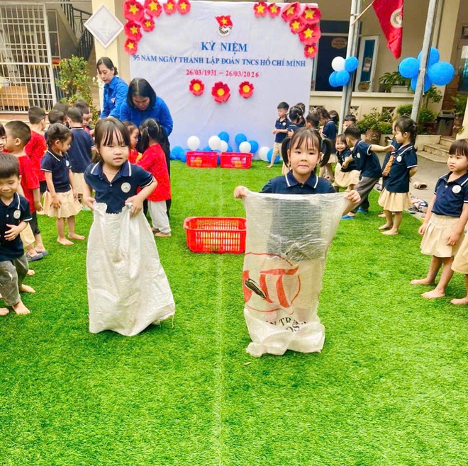 Trường mầm non Ninh Sở nhiều hoạt động nhân kỷ niệm 95 năm Ngày thành lập Đoàn TNCS Hồ Chí Minh - Ảnh 6.