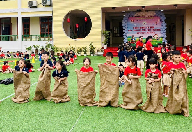 Trường mầm non Ninh Sở nhiều hoạt động nhân kỷ niệm 95 năm Ngày thành lập Đoàn TNCS Hồ Chí Minh - Ảnh 7.