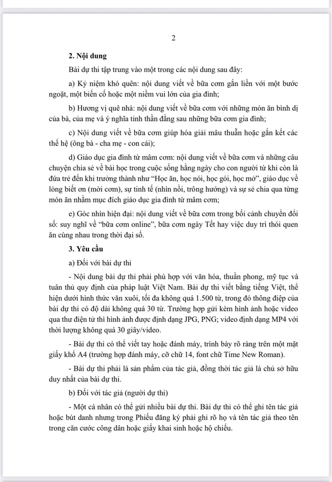 UBND xã Yên Bài triển khai hưởng ứng Cuộc thi viết với chủ đề " Bữa cơm gia đình ấm áp yêu thương" nhân kỷ niệm 25 năm Ngày Gia đình Việt Nam ( 28/06/2001 - 28/06/2026)- Ảnh 5.