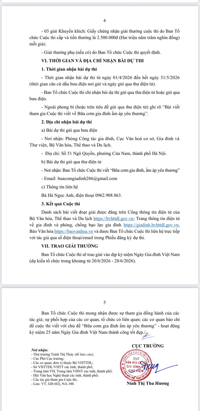 UBND xã Yên Bài triển khai hưởng ứng Cuộc thi viết với chủ đề " Bữa cơm gia đình ấm áp yêu thương" nhân kỷ niệm 25 năm Ngày Gia đình Việt Nam ( 28/06/2001 - 28/06/2026)- Ảnh 7.