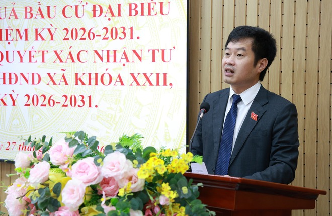 HĐND XÃ TRUNG GIÃ KHOÁ XXII TỔ CHỨC KỲ HỌP THỨ NHẤT KIỆN TOÀN CÁC CHỨC DANH LÃNH ĐẠO CHỦ CHỐT- Ảnh 7.