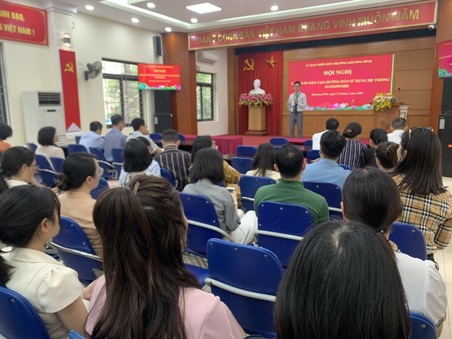 Khương Đình: Đào tạo, hướng dẫn triển khai nền tảng HanoiWork- Ảnh 3.