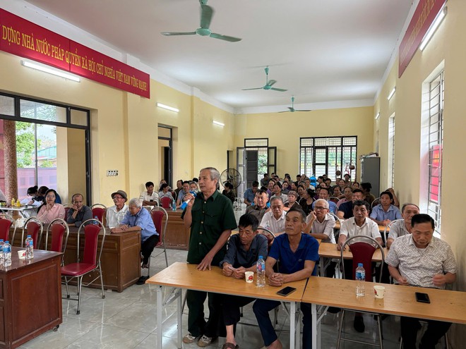 PHÓ CHỦ TỊCH UBND XÃ TRUNG GIÃ NGUYỄN THỊ THANH HUYỀN CÙNG CÁC ỨNG CỬ VIÊN HĐND XÃ TIẾP XÚC CỬ TRI TẠI THÔN ĐO – ĐƠN VỊ BẦU CỬ SỐ 06- Ảnh 6.