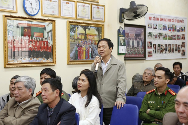 Ứng cử viên HĐND phường Hà Đông- Đơn vị bầu cử số 1 tiếp xúc cử tri vận động bầu cử- Ảnh 11.