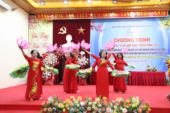 Hội Phụ nữ xã Hồng Vân gặp mặt kỷ niệm Ngày Quốc tế Phụ nữ 8/3 - Ảnh 3.