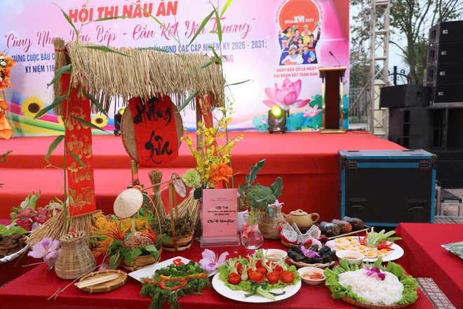 Xã Hồng Vân tổ chức Hội thi nấu ăn với chủ đề “Cùng nhau vào bếp – Gắn kết yêu thương”- Ảnh 8.