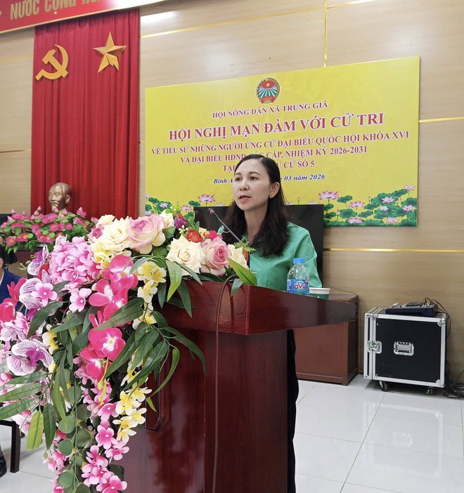 TRUNG GIÃ: ĐỒNG LOẠT TỔ CHỨC 8 HỘI NGHỊ MẠN ĐÀM VỚI CỬ TRI VỀ TIỂU SỬ NGƯỜI ỨNG CỬ ĐẠI BIỂU QUỐC HỘI VÀ HĐND CÁC CẤP NHIỆM KỲ 2026-2031- Ảnh 12.