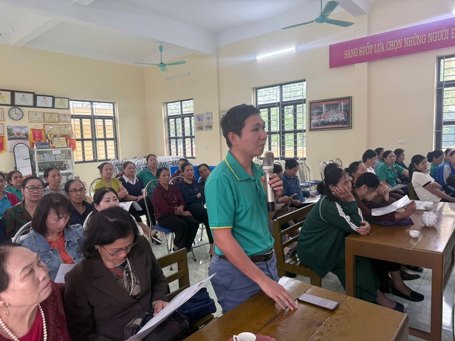 TRUNG GIÃ: ĐỒNG LOẠT TỔ CHỨC 8 HỘI NGHỊ MẠN ĐÀM VỚI CỬ TRI VỀ TIỂU SỬ NGƯỜI ỨNG CỬ ĐẠI BIỂU QUỐC HỘI VÀ HĐND CÁC CẤP NHIỆM KỲ 2026-2031- Ảnh 11.