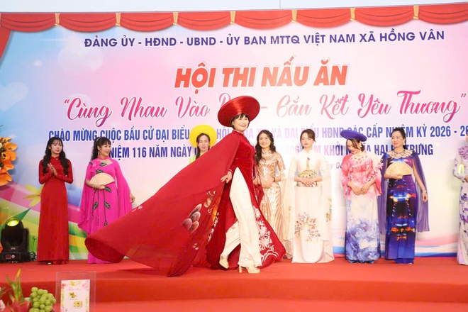 Xã Hồng Vân tổ chức Hội thi nấu ăn với chủ đề “Cùng nhau vào bếp – Gắn kết yêu thương”- Ảnh 15.