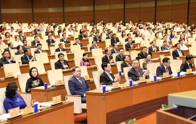 Hội nghị toàn quốc tổng kết công tác bầu cử đại biểu Quốc hội khóa XVI và đại biểu HĐND các cấp nhiệm kỳ 2026-2031- Ảnh 1.