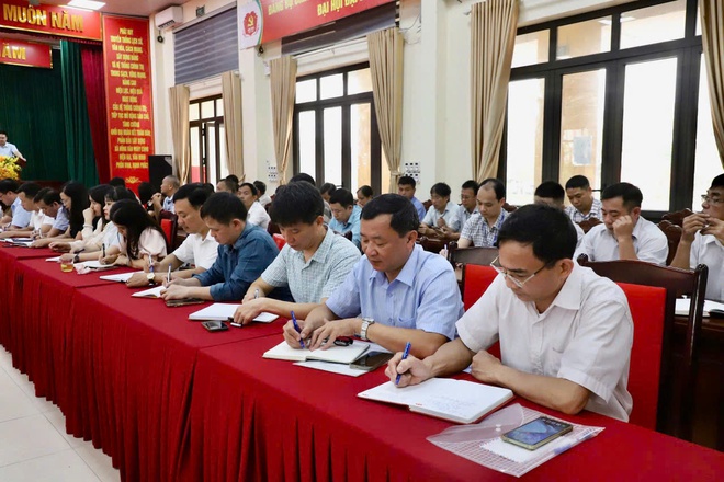 Giao ban đánh giá kết quả công tác xây dựng Đảng và hệ thống chính trị quý I, triển khai nhiệm vụ quý II/2026 - Ảnh 1.