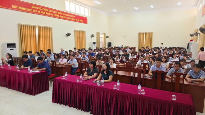 Xã Hồng Vân tổ chức tập huấn sử dụng không gian làm việc số Hanoiwork- Ảnh 2.