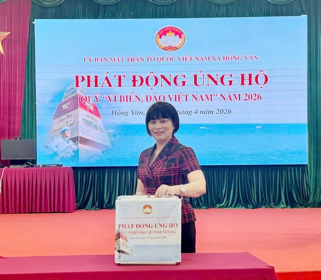 Xã Hồng Vân đã tổ chức phát động và kêu gọi ủng hộ Quỹ "Vì biển, đảo Việt Nam" năm 2026.- Ảnh 2.