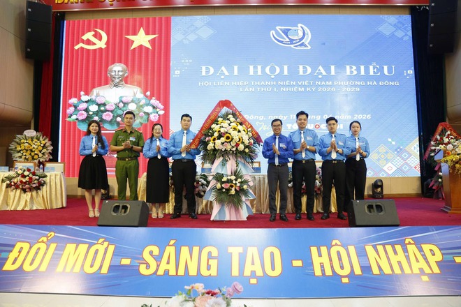 Đại hội đại biểu Hội LHTN Việt Nam phường Hà Đông lần thứ I, nhiệm kỳ 2026- 2029- Ảnh 1.