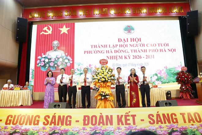 Đại hội thành lập Hội Người cao tuổi phường Hà Đông lần thứ nhất nhiệm kỳ 2026-2031- Ảnh 1.
