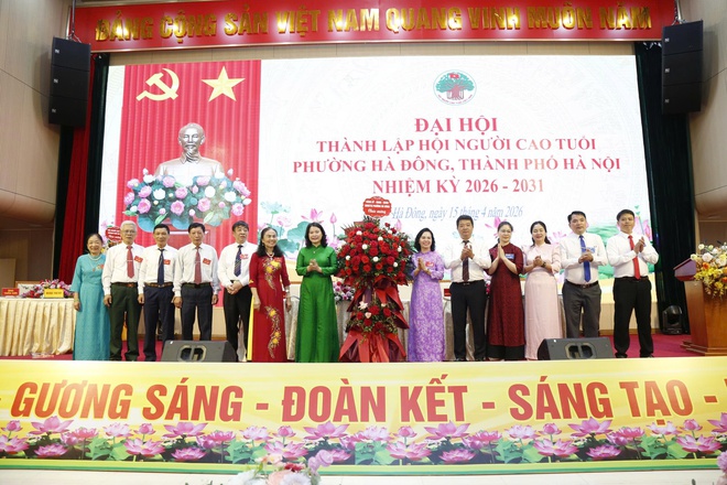 Đại hội thành lập Hội Người cao tuổi phường Hà Đông lần thứ nhất nhiệm kỳ 2026-2031- Ảnh 2.