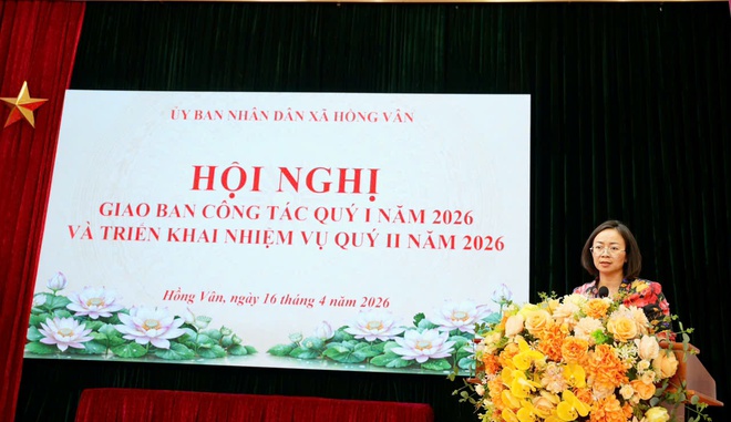 Xã Hồng Vân giao ban đánh giá kết quả thực hiện nhiệm vụ quý I và triển khai phương hướng nhiệm vụ quý II/2026- Ảnh 6.