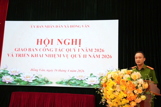 Xã Hồng Vân giao ban đánh giá kết quả thực hiện nhiệm vụ quý I và triển khai phương hướng nhiệm vụ quý II/2026- Ảnh 7.