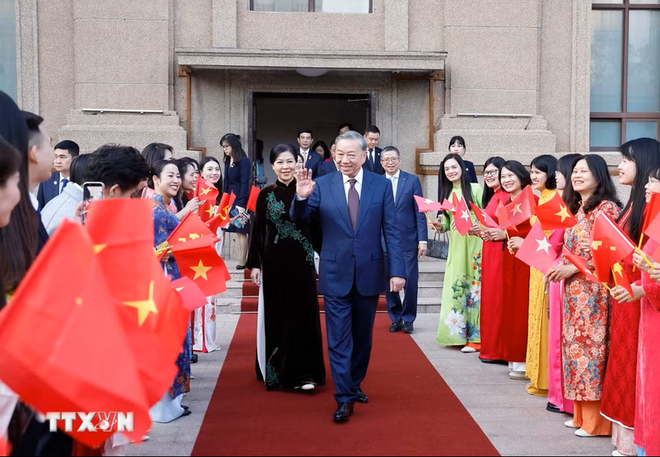 Nhận diện và bác bỏ luận điệu xuyên tạc về chuyến thăm cấp Nhà nước đến Trung Quốc của Tổng Bí thư, Chủ tịch nước Tô Lâm và Đoàn đại biểu cấp cao Việt Nam- Ảnh 1.