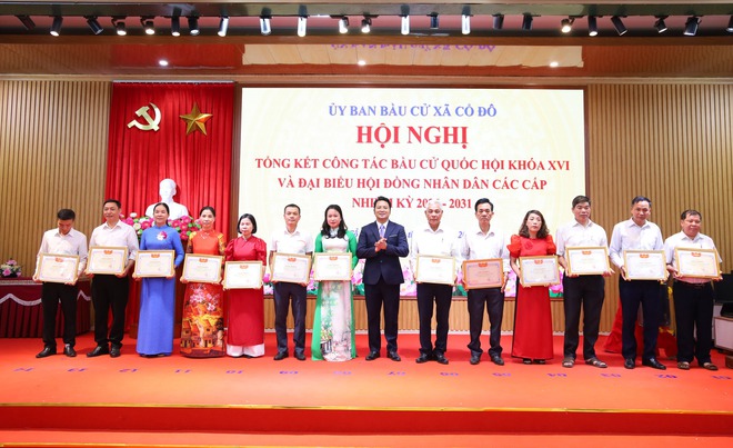 XÃ CỔ ĐÔ TỔNG KẾT CÔNG TÁC BẦU CỬ ĐẠI BIỂU QUỐC HỘI KHÓA XVI VÀ ĐẠI BIỂU HĐND CÁC CẤP, NHIỆM KỲ 2026 – 2031- Ảnh 3.