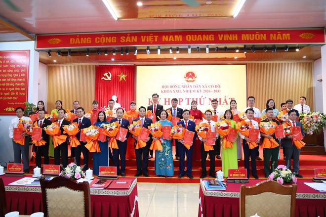 HĐND XÃ CỔ ĐÔ KHÓA XXII, NHIỆM KỲ 2026 – 2031 TỔ CHỨC KỲ HỌP THỨ NHẤT- Ảnh 4.