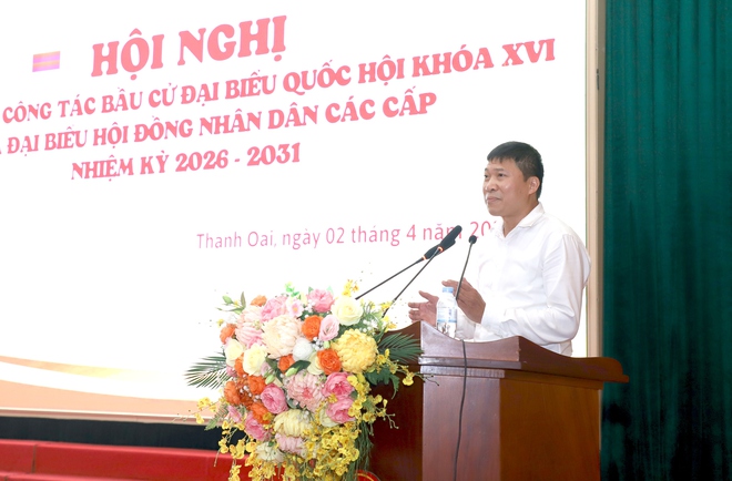 Thanh Oai khen thưởng 212 tập thể, cá nhân có thành tích xuất sắc trong công tác bầu cử- Ảnh 7.