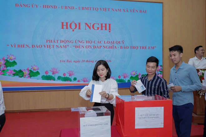 Xã Yên Bài tổ chức hội nghị phát động ủng hộ các loại quỹ năm 2026- Ảnh 11.