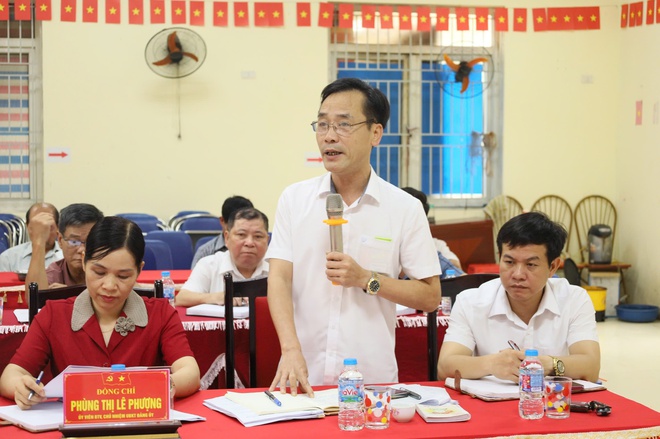 ĐẢNG ỦY XÃ CỔ ĐÔ TỔ CHỨC HỘI NGHỊ LÀM VIỆC VỚI CỤM CẤP ỦY SỐ 06- Ảnh 2.