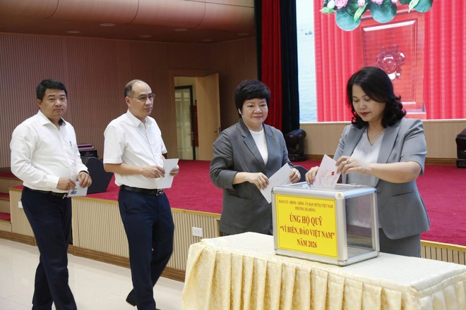 Phường Hà Đông phát động ủng hộ Quỹ “Vì biển, đảo Việt Nam” năm 2026- Ảnh 3.