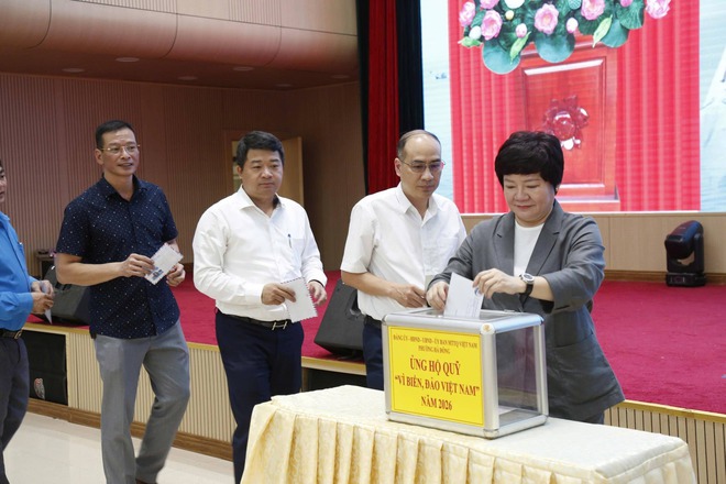 Phường Hà Đông phát động ủng hộ Quỹ “Vì biển, đảo Việt Nam” năm 2026- Ảnh 4.
