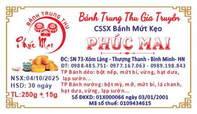 Danh sách công khai tự công bố sản phẩm xã Bình Minh năm 2026( Cập nhật đến ngày 13/4/2026)- Ảnh 2.