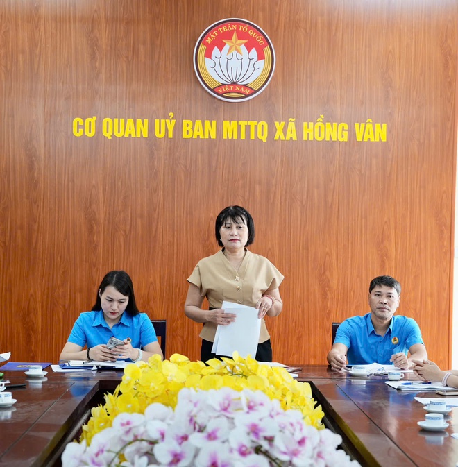 Hội nghị sơ kết Công đoàn xã Hồng Vân quý I, năm 2026 – Dấu ấn từ những con số và hành động thiết thực- Ảnh 4.