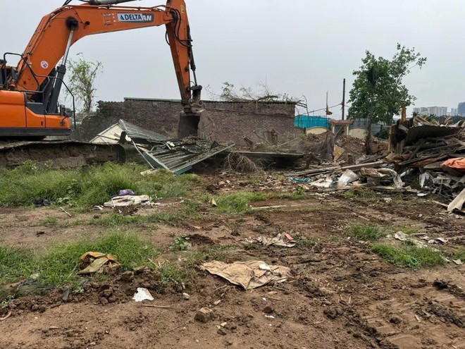 Phường Khương Đình đẩy nhanh tiến độ dự án đường vành đai 2,5, duy trì thi công xuyên xuyên lễ- Ảnh 4.