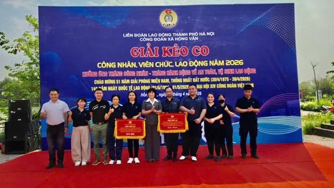 Sôi nổi giải kéo co xã Hồng Vân chào mừng Ngày Quốc tế Lao động 1/5- Ảnh 13.