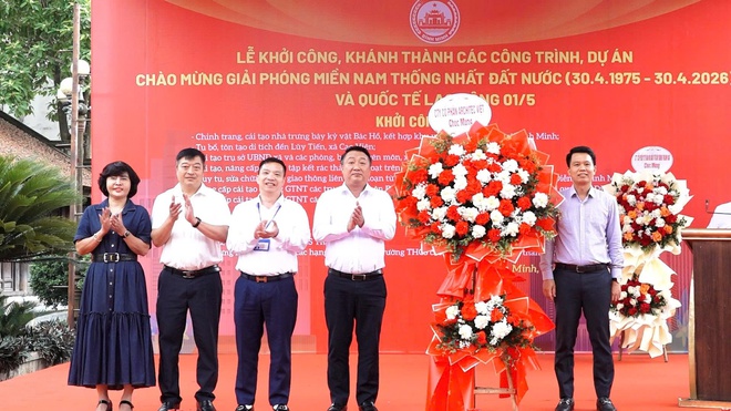 Xã Bình Minh khánh thành, khởi công nhiều công trình hạ tầng chào mừng ngày Giải phóng miền Nam thống nhất đất nước (30/4/1975-30/4/2026) và ngày Quốc tế lao động 01/5- Ảnh 1.