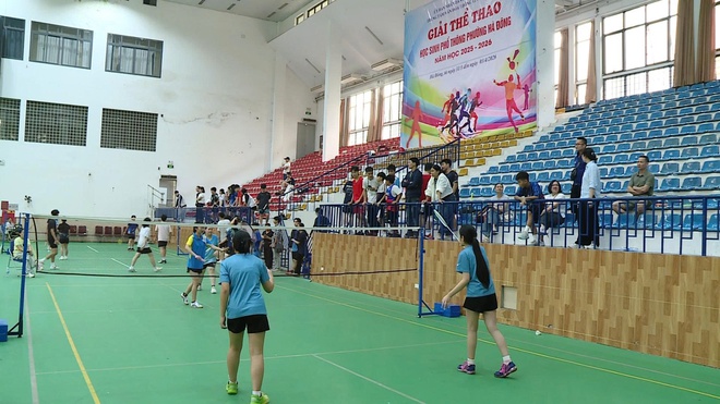 Sôi nổi giải cầu lông học sinh phổ thông phường Hà Đông năm 2026- Ảnh 3.