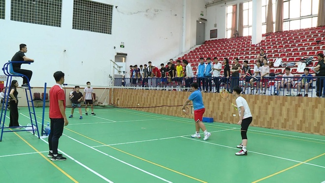 Sôi nổi giải cầu lông học sinh phổ thông phường Hà Đông năm 2026- Ảnh 1.