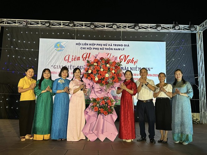 GIAI ĐIỆU QUÊ HƯƠNG- SÁNG MÃI NIỀM TIN: Lan toả khí thế tháng Tư lịch sử tại xã Trung Giã- Ảnh 8.