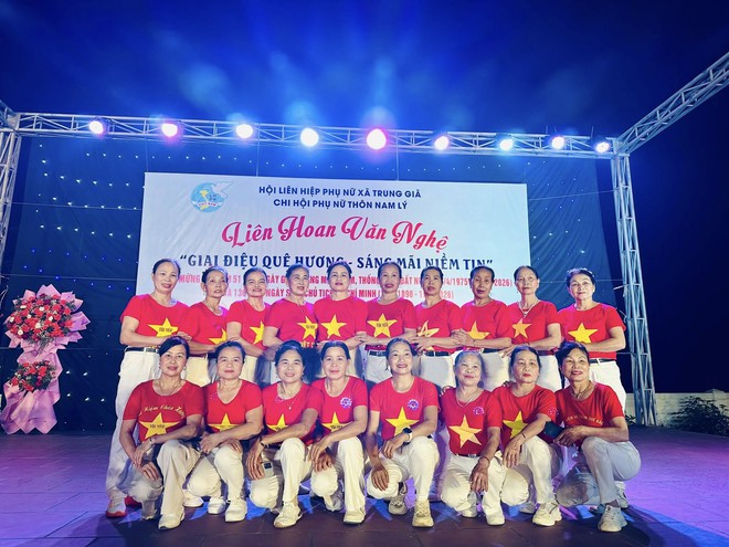 GIAI ĐIỆU QUÊ HƯƠNG- SÁNG MÃI NIỀM TIN: Lan toả khí thế tháng Tư lịch sử tại xã Trung Giã- Ảnh 11.