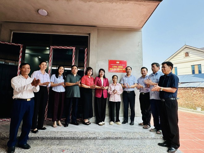TRUNG GIÃ KHÁNH THÀNH NHÀ ĐẠI ĐOÀN KẾT – LAN TỎA NGHĨA TÌNH, GẮN KẾT CỘNG ĐỒNG- Ảnh 3.